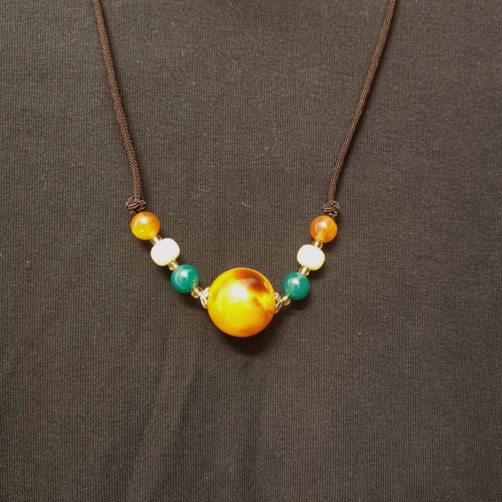 Amber necklace. - Picture 4 of 5